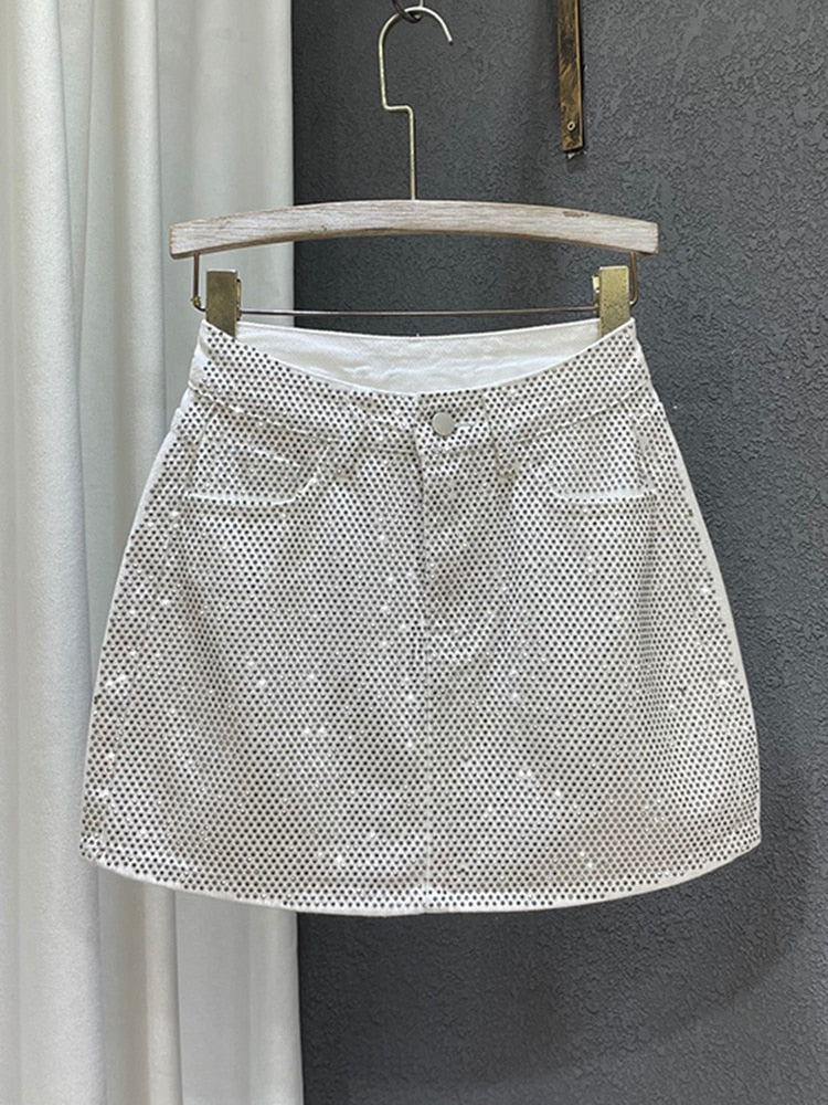 Hot Diamond Mini Skirt