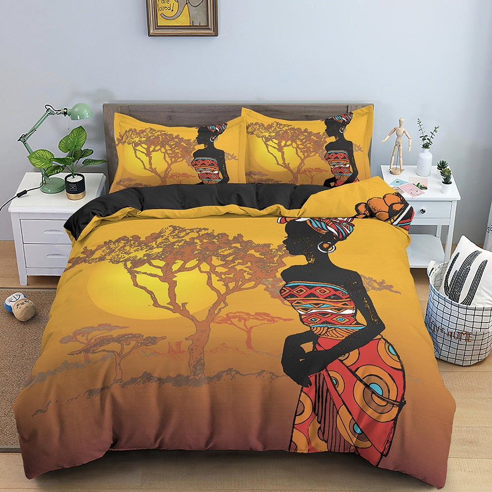 Mother Africa Duvet Bed Set