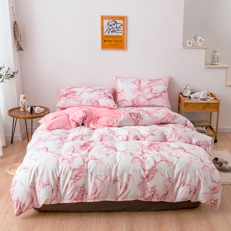 Marble Mania Bed Set