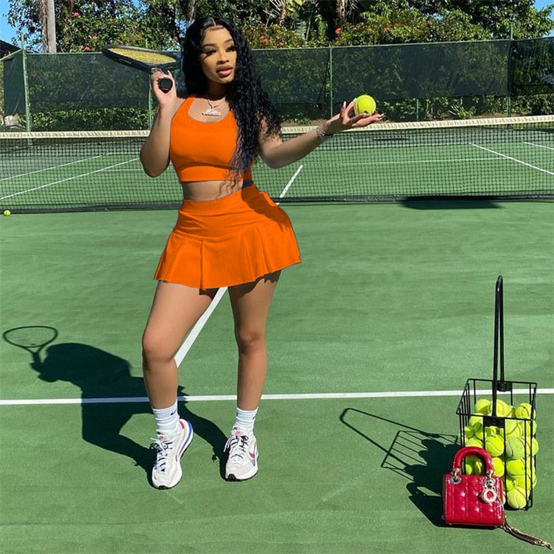 Tennis Skirt Set