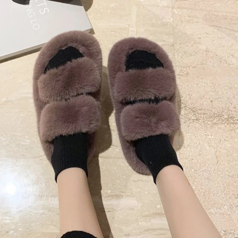 Fluffy Soft Furry Slides