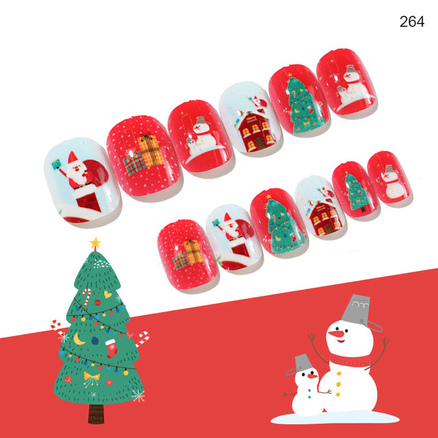 Children's Christmas Nails