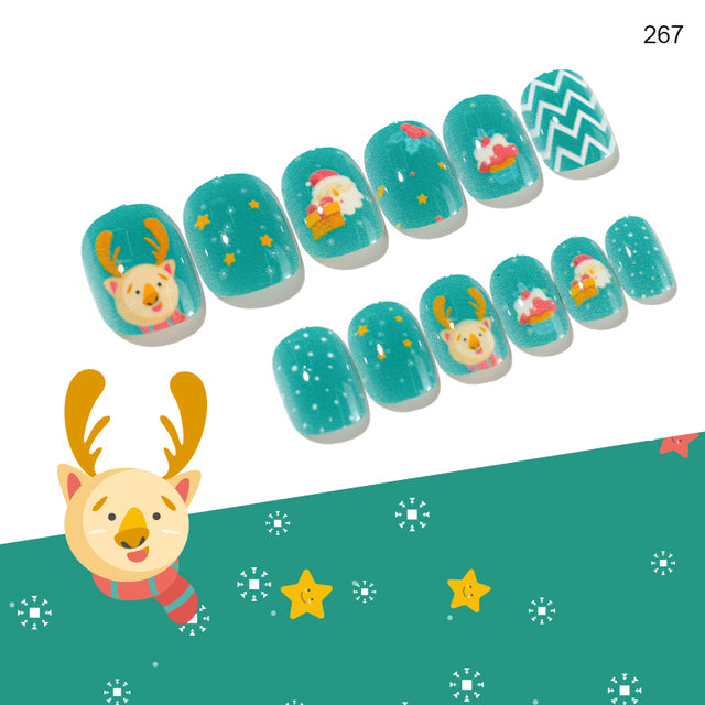 Children's Christmas Nails
