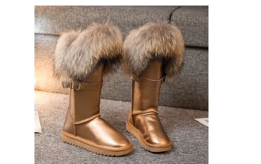 Snow Blizzard Fur Boots