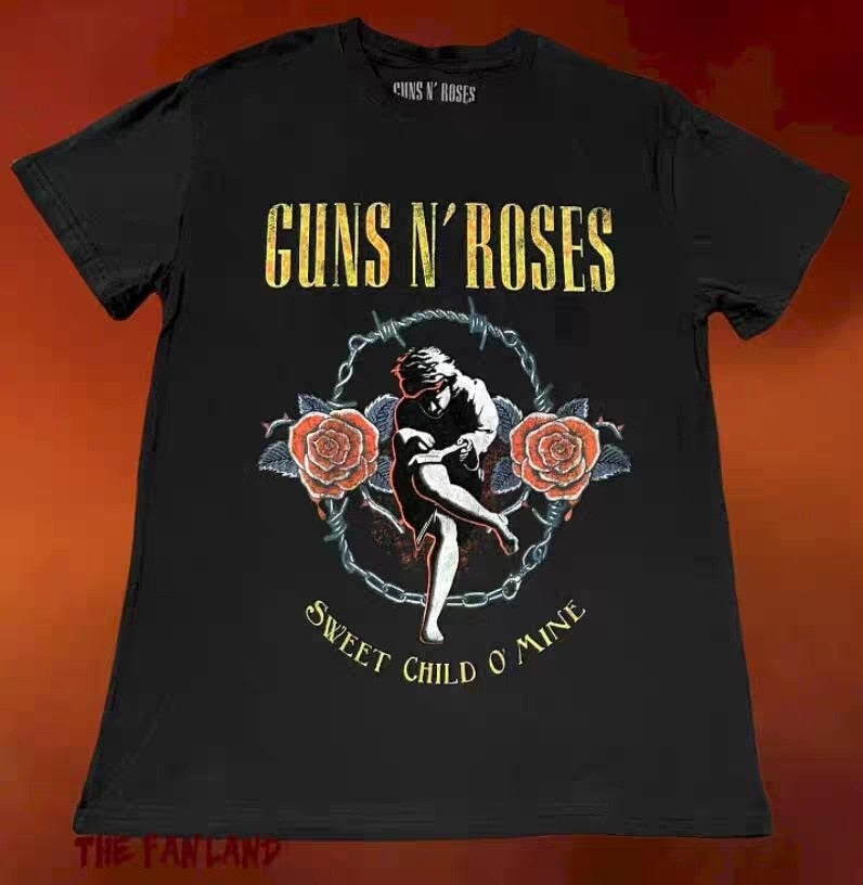 Gun And Roses Tee