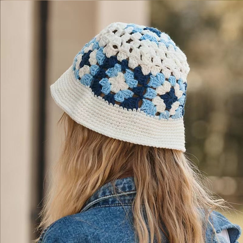 Flower Crotchet Hat