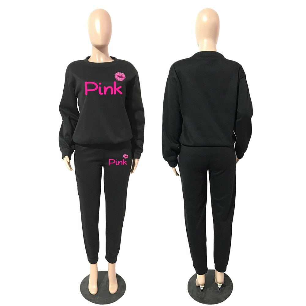 Pink Slay Tracksuit up to 5XL
