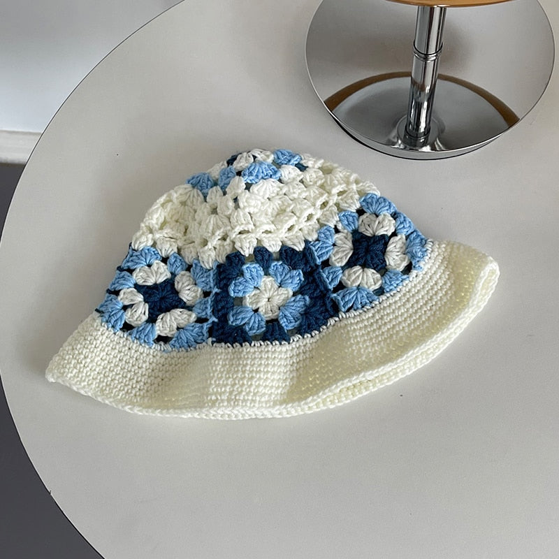 Flower Crotchet Hat