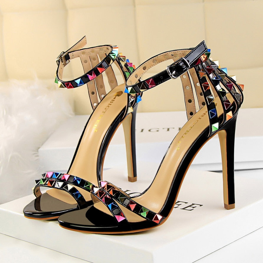 Colored Gems Sandals