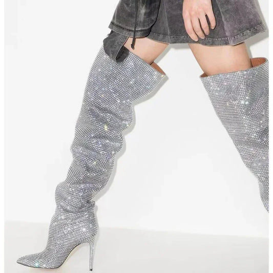Spicy Momma Sparkle Boots