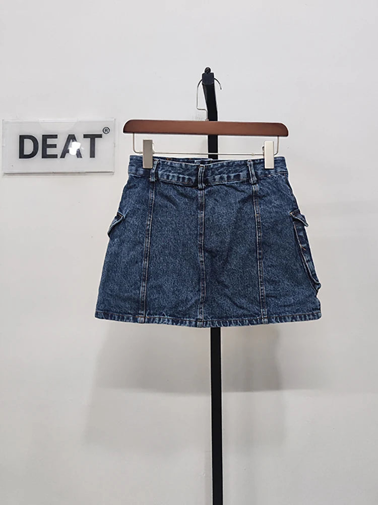 Denim Girl Mini Skirt