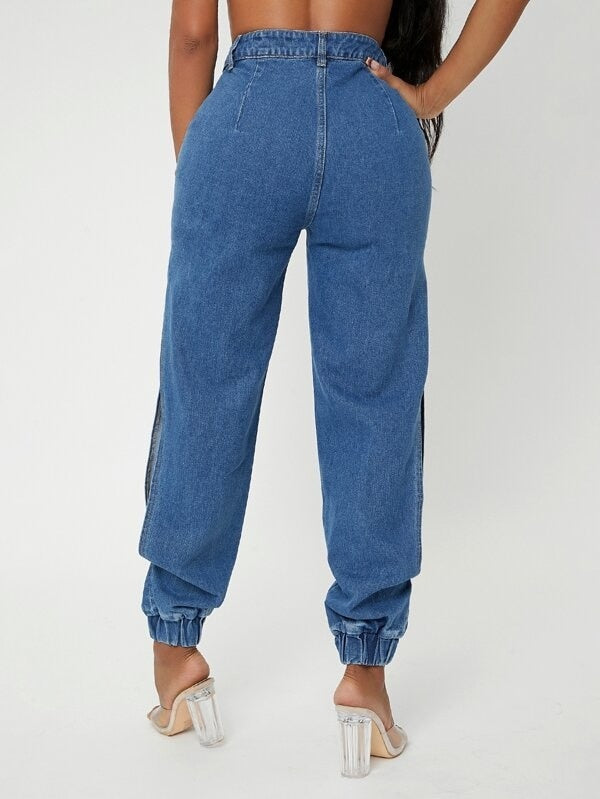 Hollow Sides Jeans