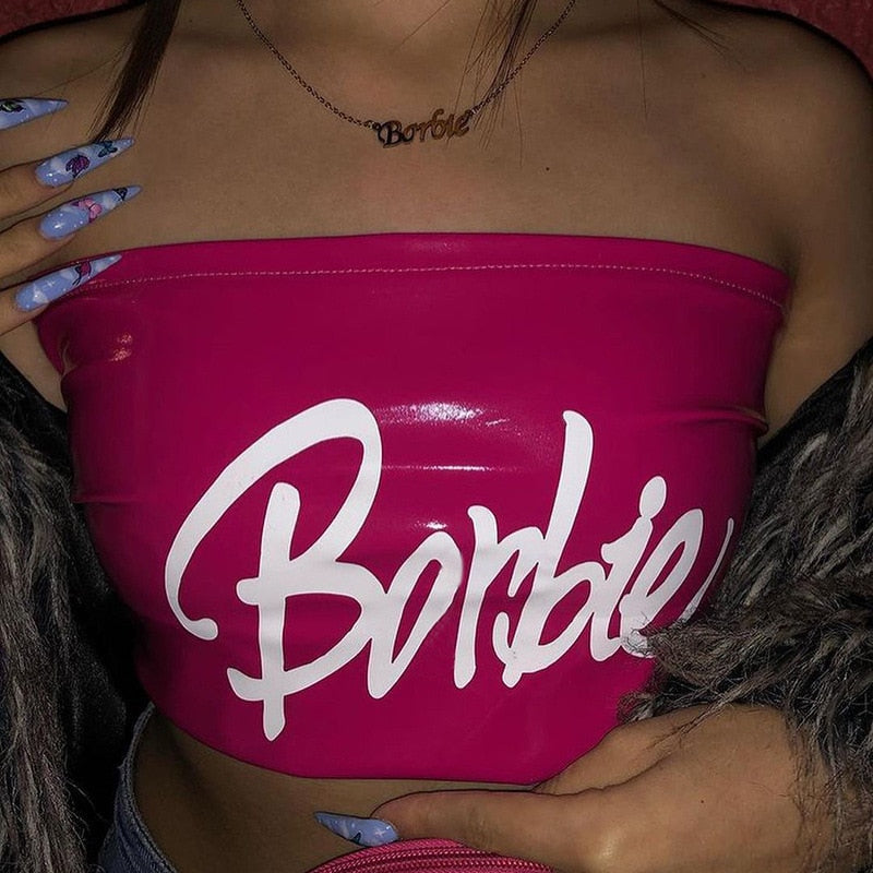 Leather Barbie Tube Top