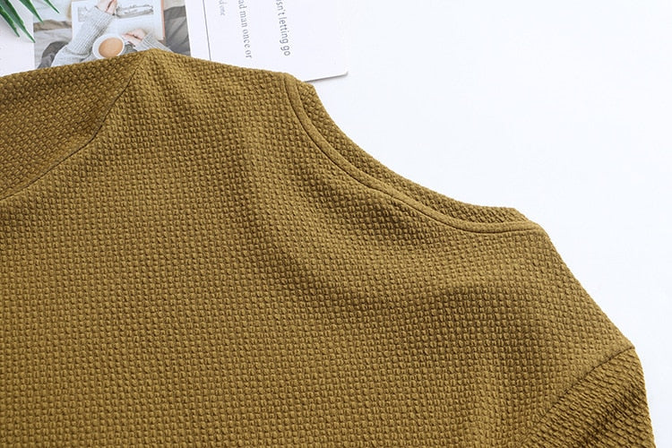 Knit Weave Thermal Shirt 3XL-6XL
