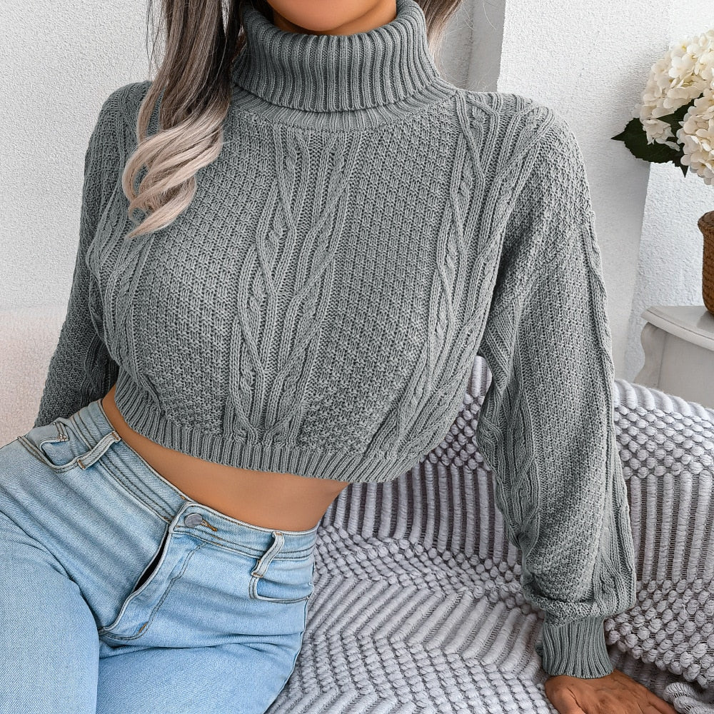 Right Fit Crop Sweater