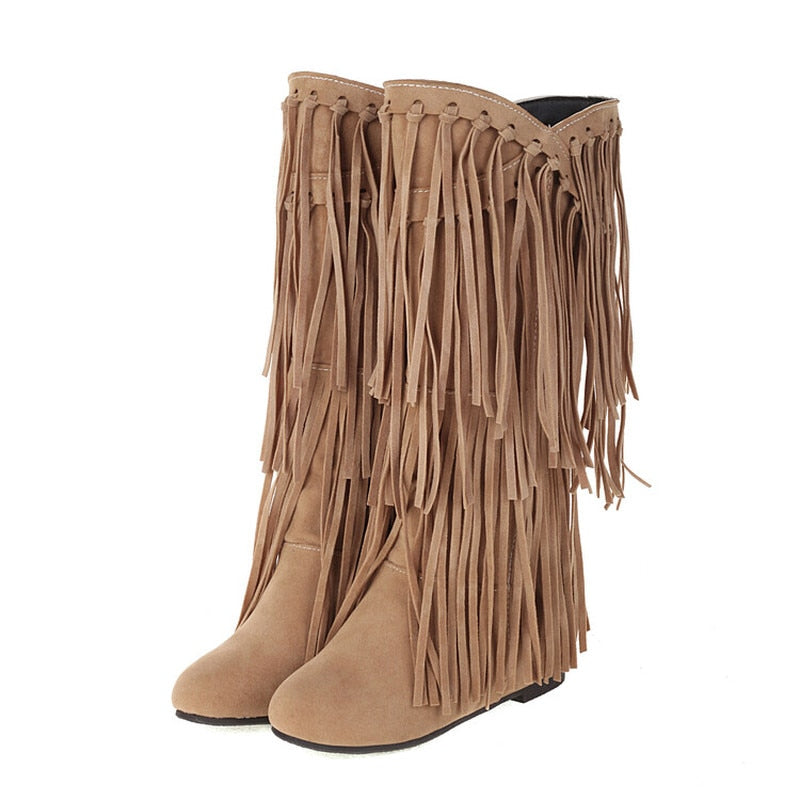 Tribal Tail Boots