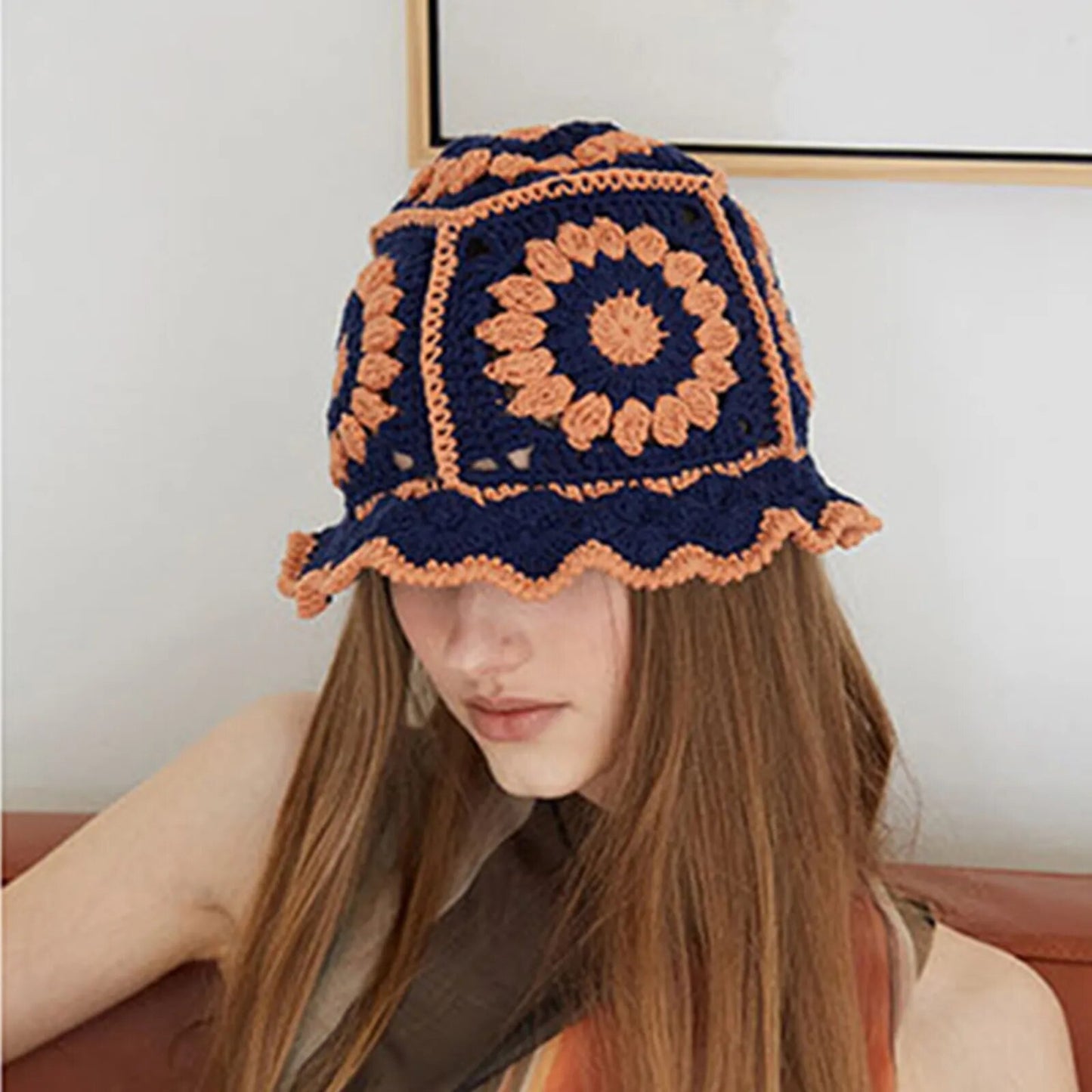 Summer Knit Bucket Hat