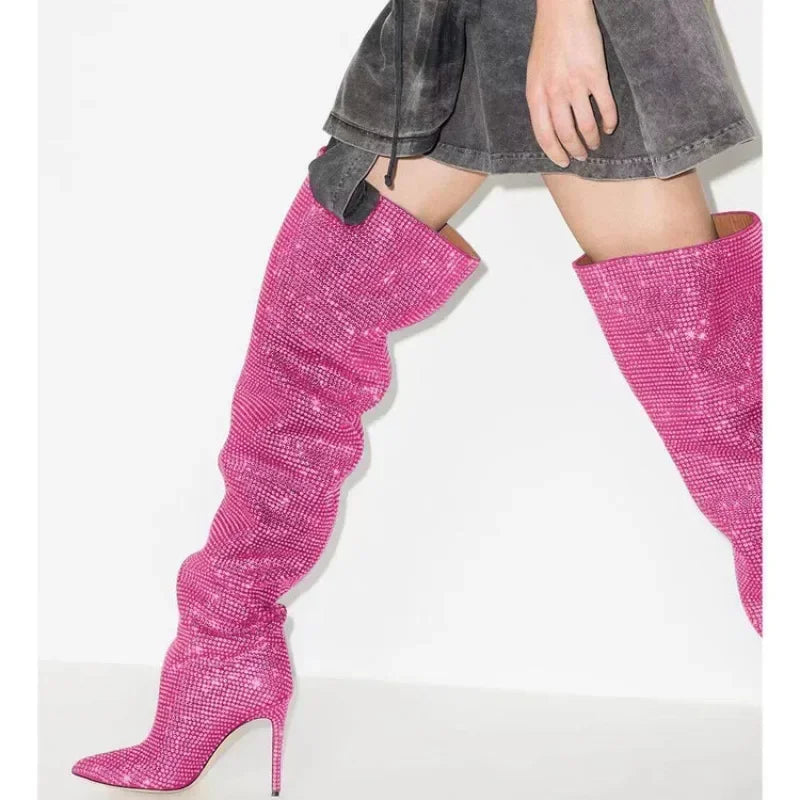 Spicy Momma Sparkle Boots