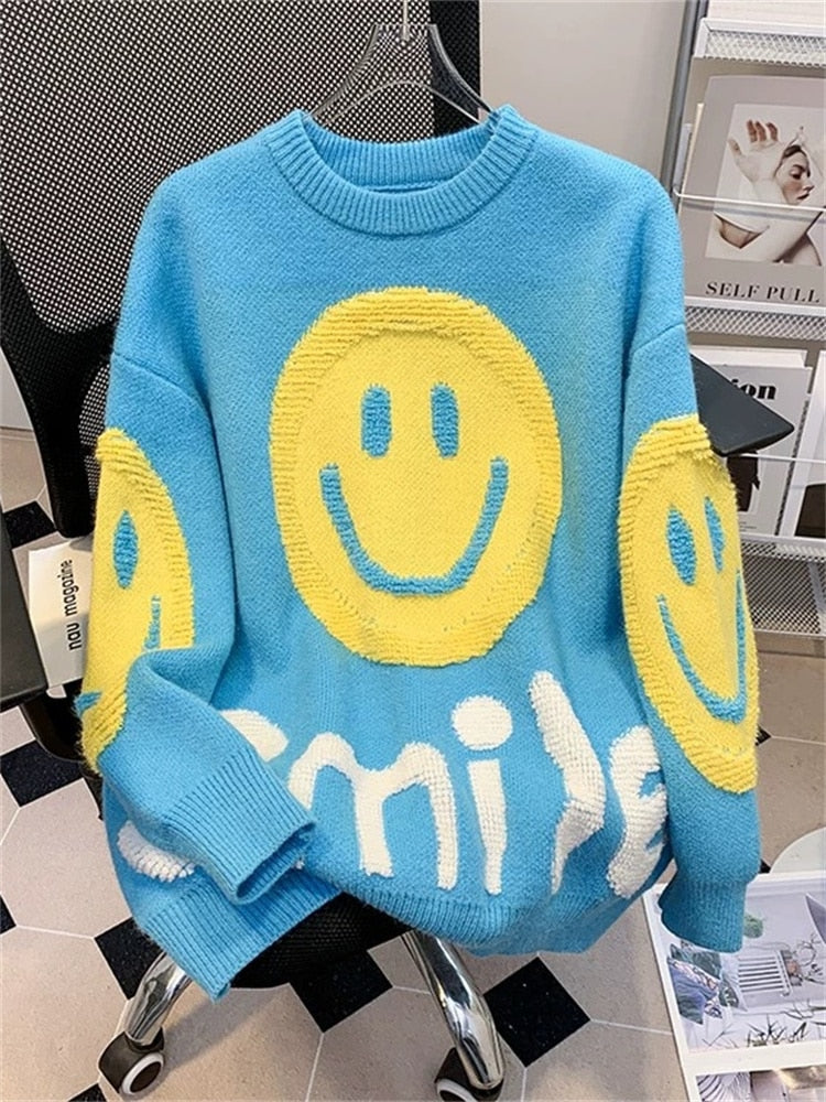 Yellow Smiles Sweater