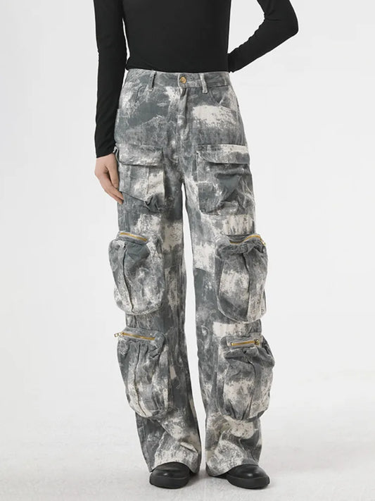 Much Flare Cargo Jeans