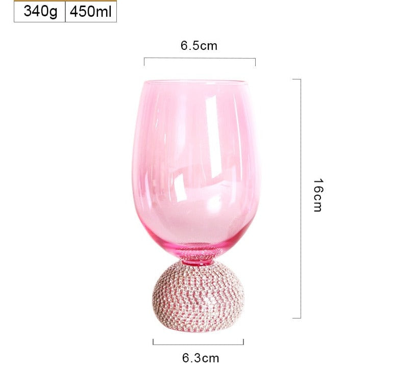 Pink Fairy Diamond Glasses
