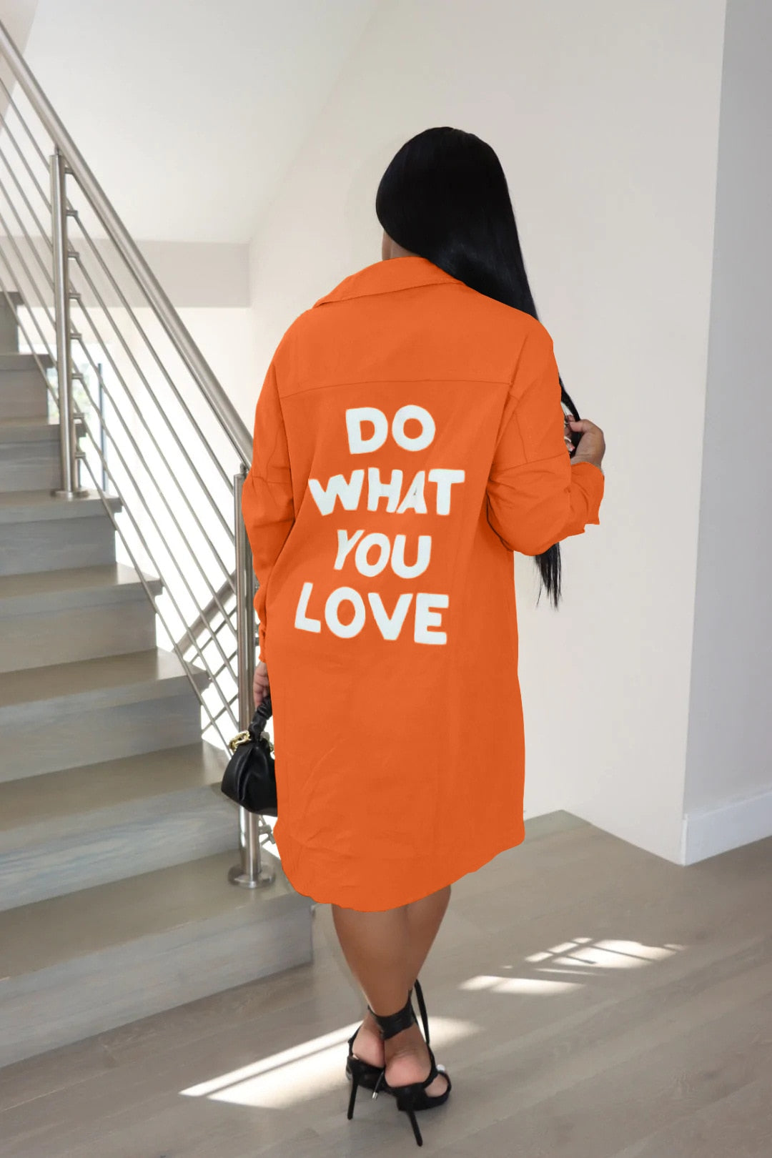 Do What You Love Shirt Dress