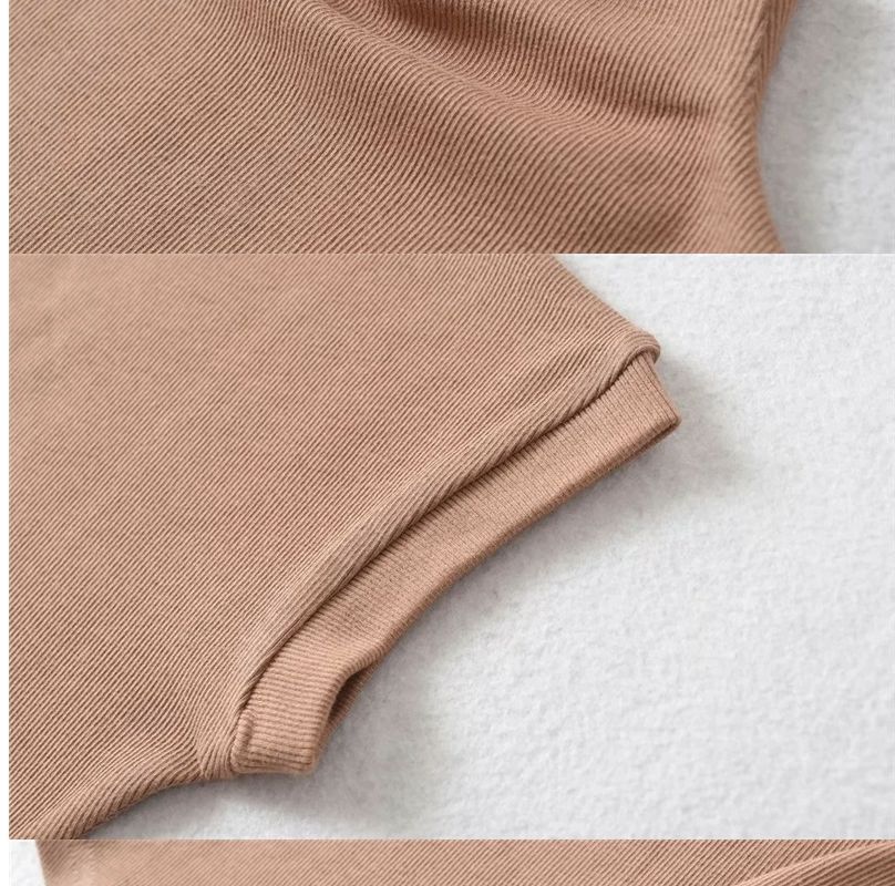 Fitted Turtleneck T-Shirt
