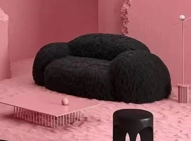 Curved Ergonomic Canape Sofa