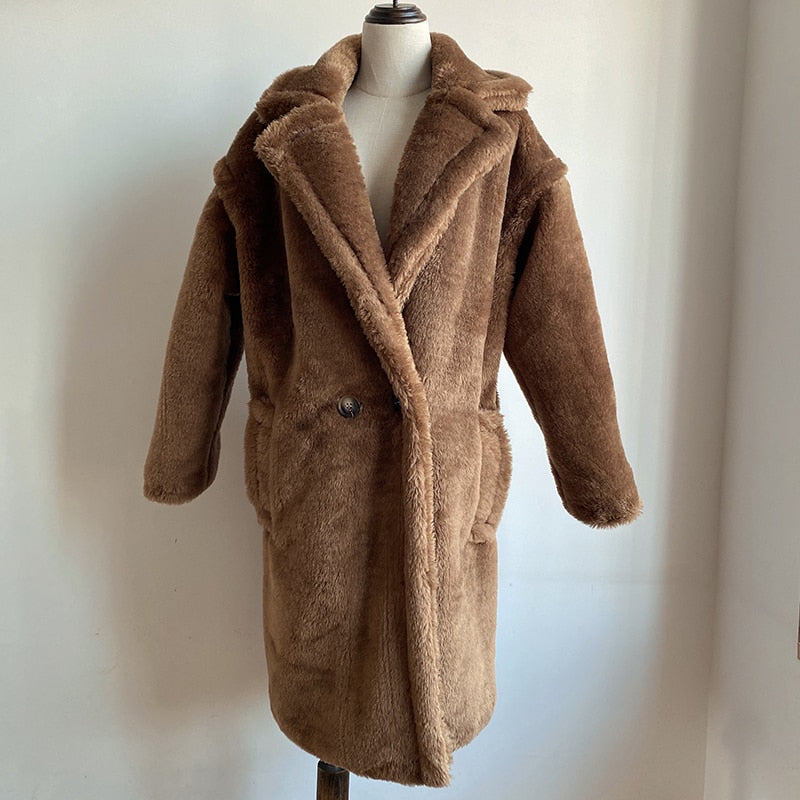 Lucky Times Fur Coat XL-3XL