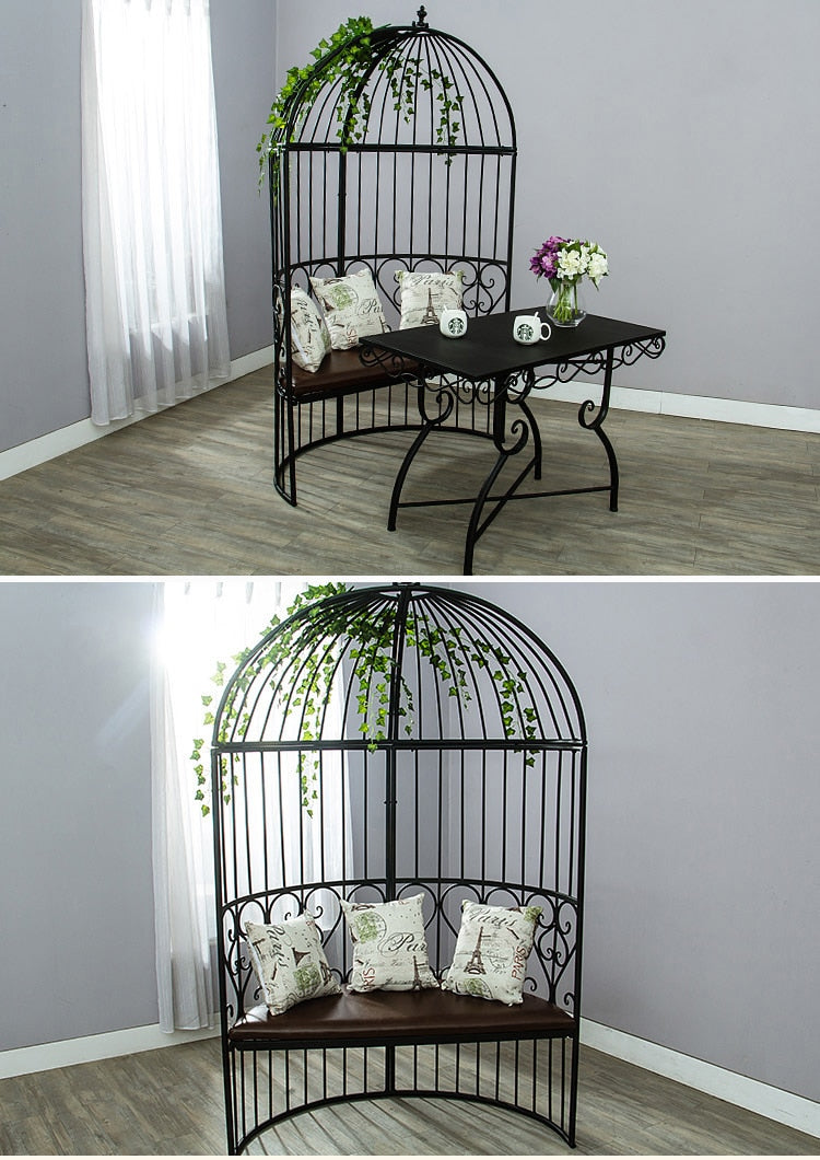 Bird Cage Dining Table Set