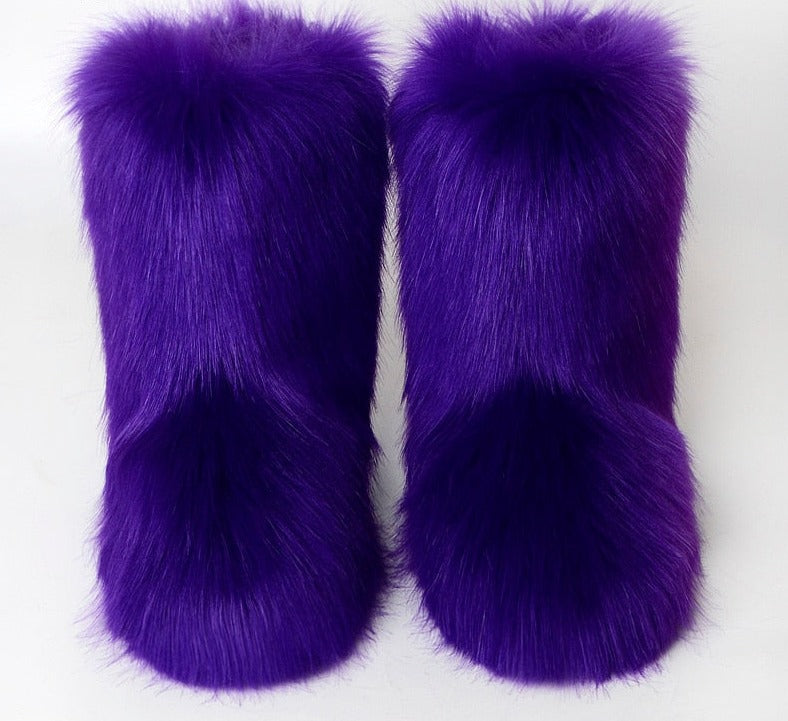 Fur Monster Boots