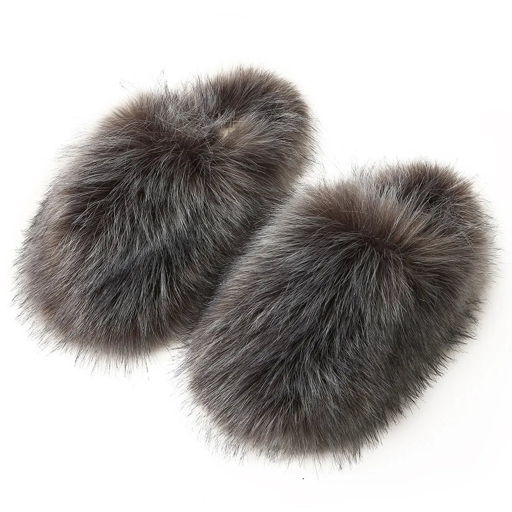 Fur Bear Slippers