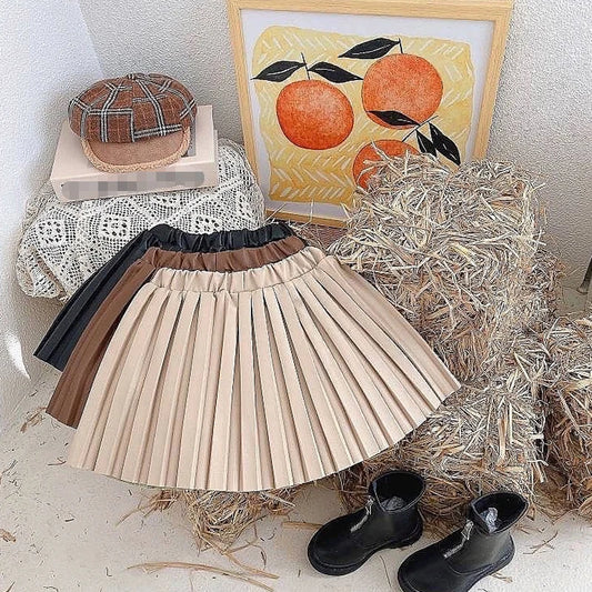 Fashion Pleated Skirt 2T-6T