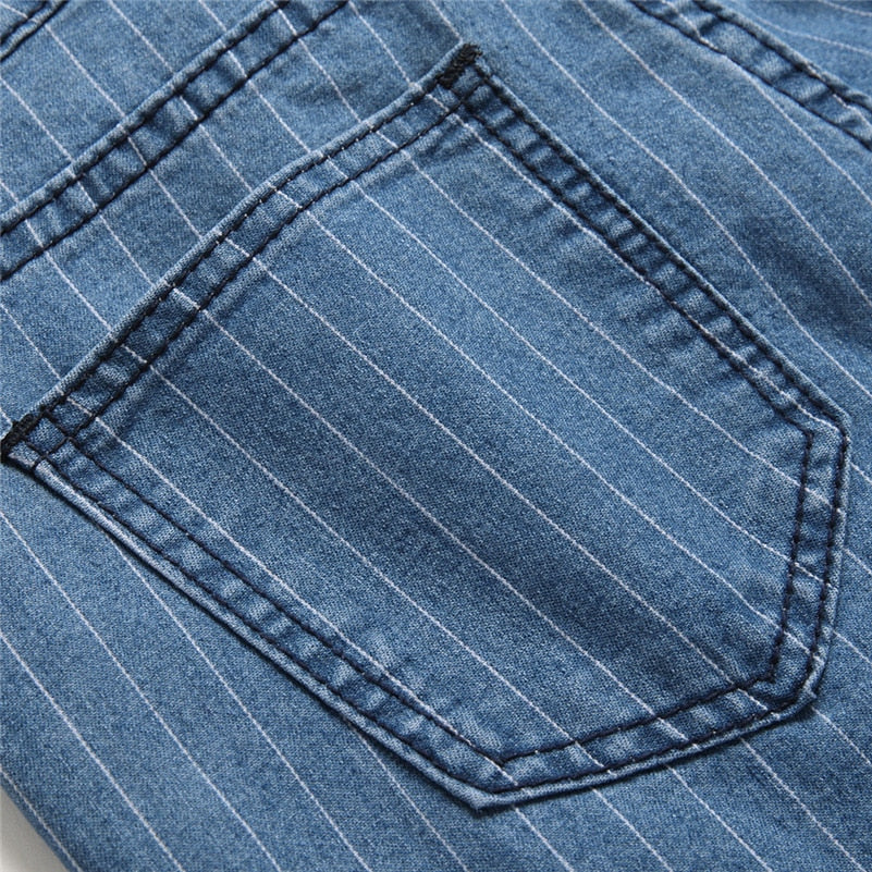 Pin Striped Jeans