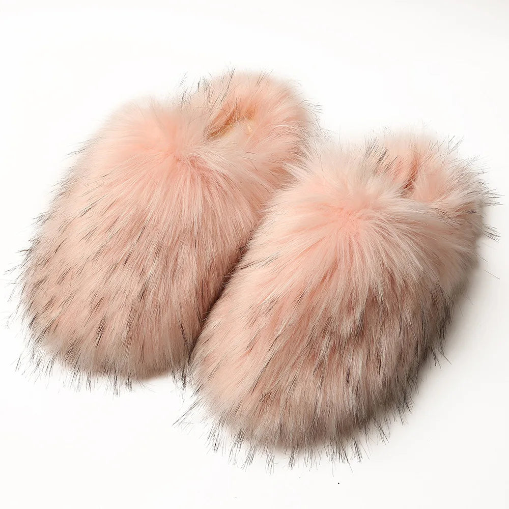 Fur Bear Slippers
