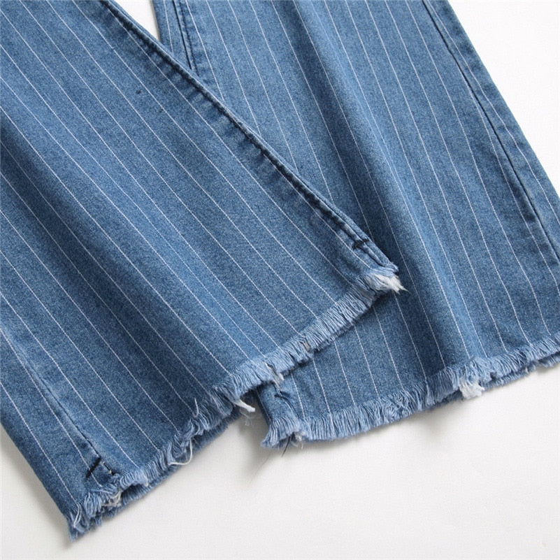 Pin Striped Jeans