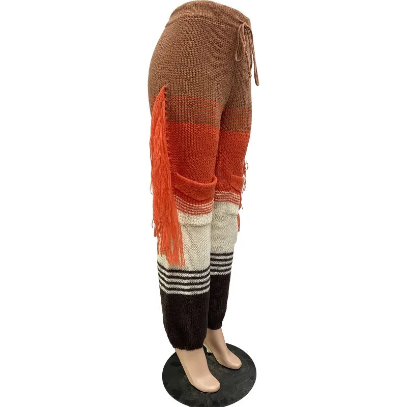 Knit Tassel Dream Girl Pants