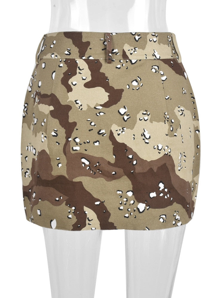 Brownie Camo Skirt