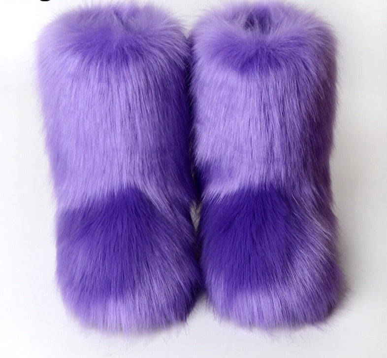 Fur Monster Boots