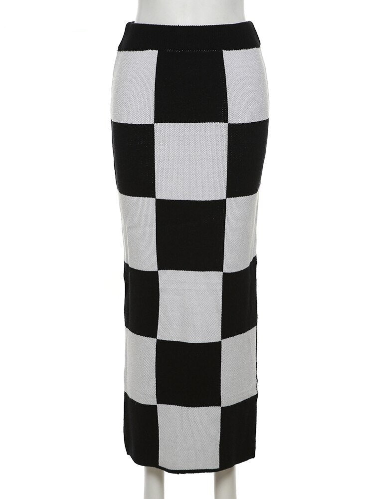 Checkerboard Skirt