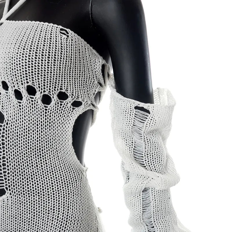 Knit Backless Jumpsuit