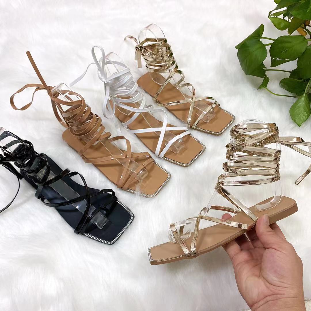 Wrapped Up Sandals