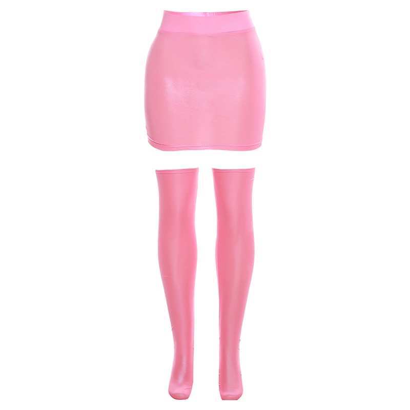 Soft & Sleek Skirt-Sock Combo