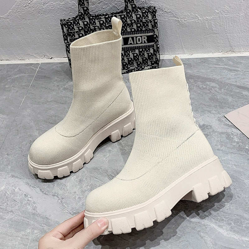 Short Stretch Boots