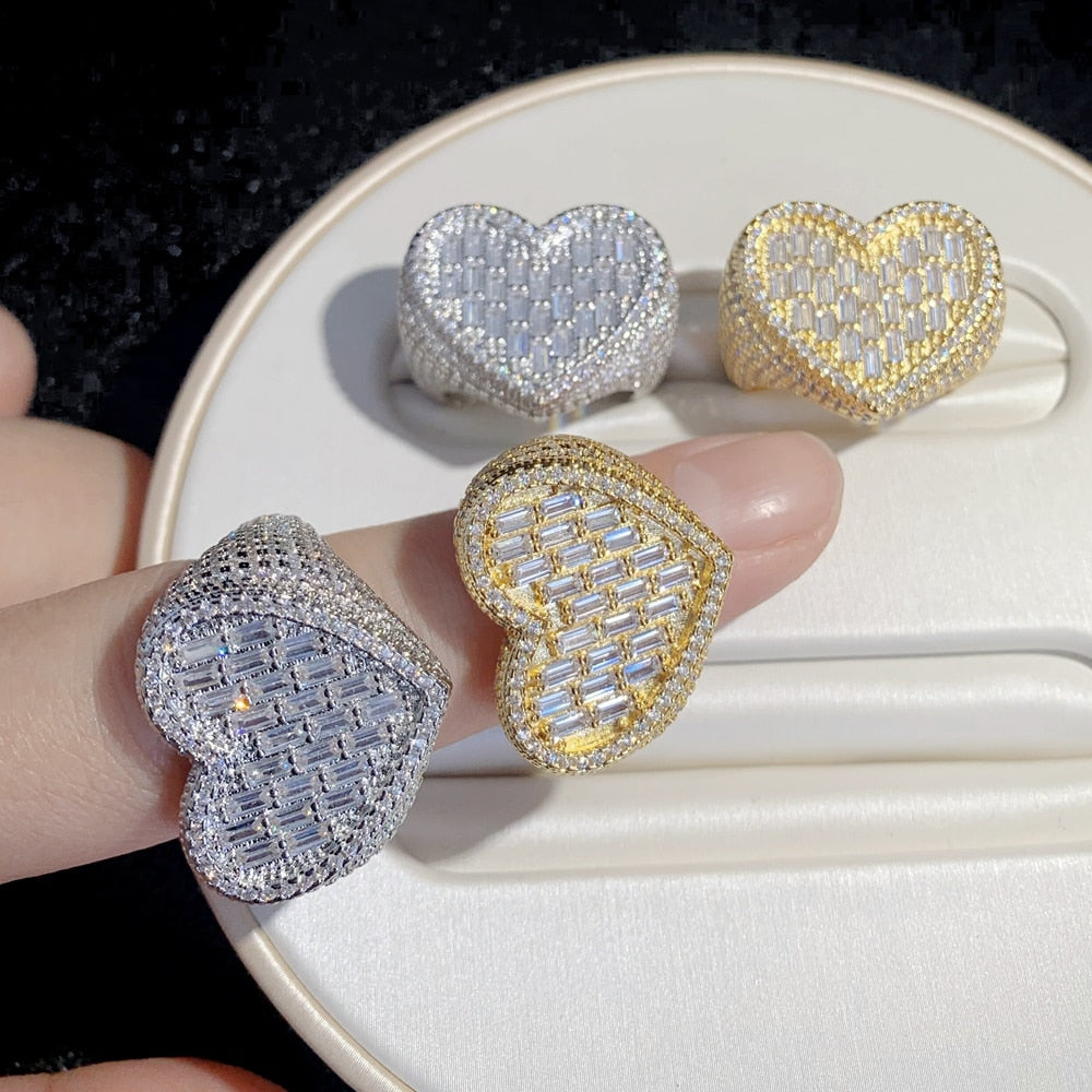 Hollow Hearts Rings