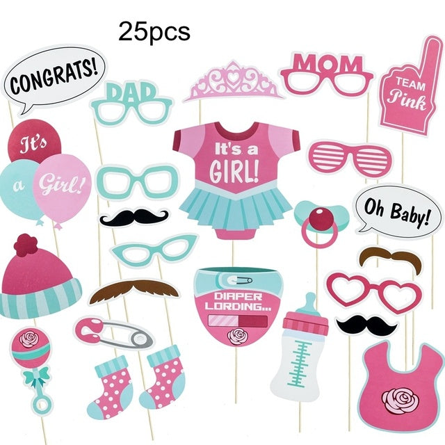 Baby Shower Photo Props