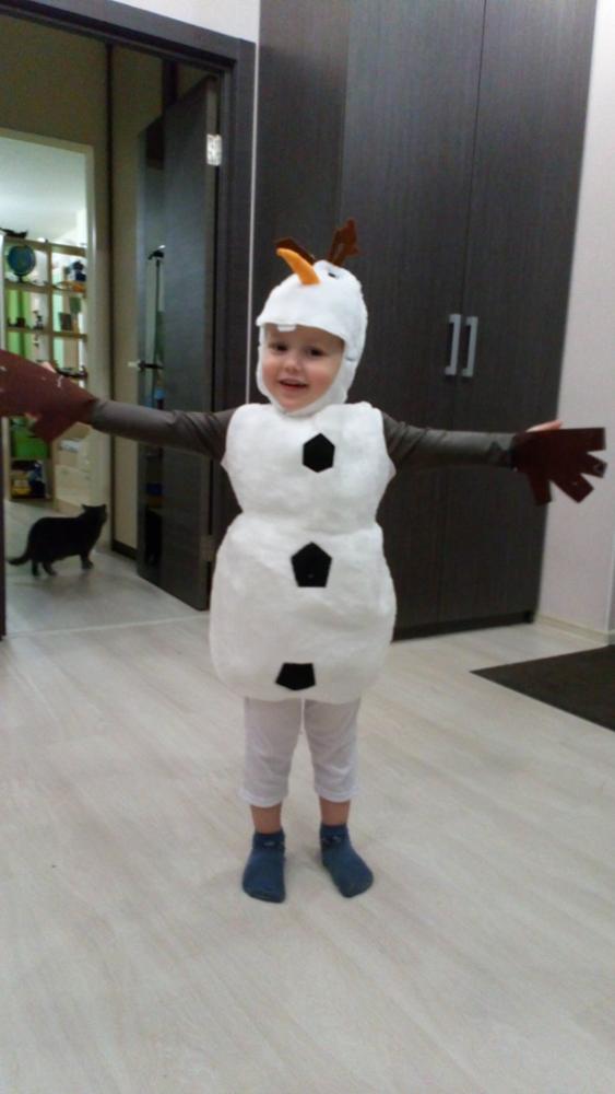 Snowman Costume For Toddlers