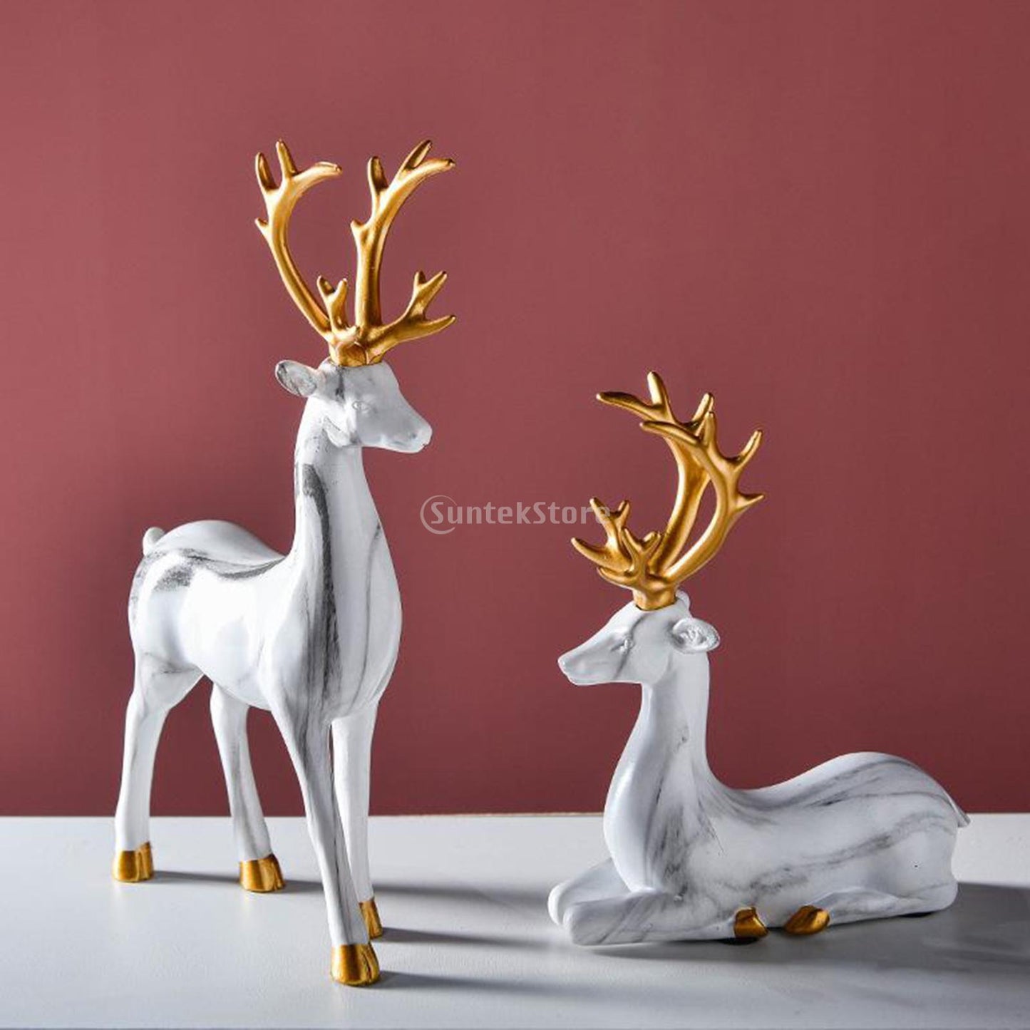 Elk Deer Figurines