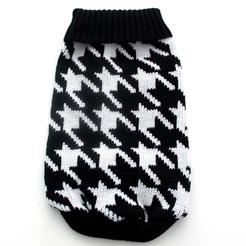 Houndstooth Sweater XS-2XL