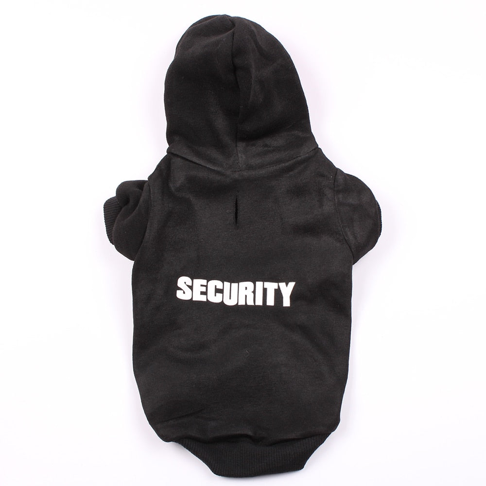 Security Hoodie XS-XXXL